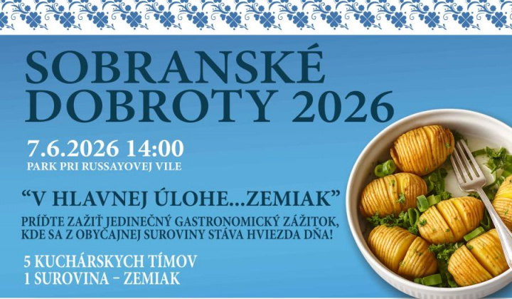 Fotka - Sobranské dobroty pozvánka -gastronómia