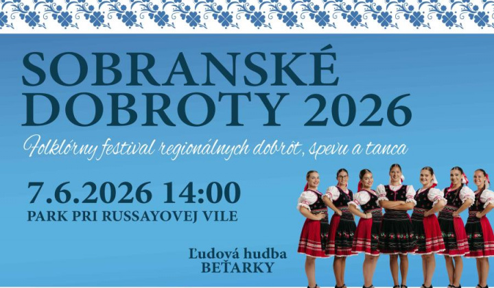Fotka - Sobranské dobroty 2026 - pozvánka Beťarky