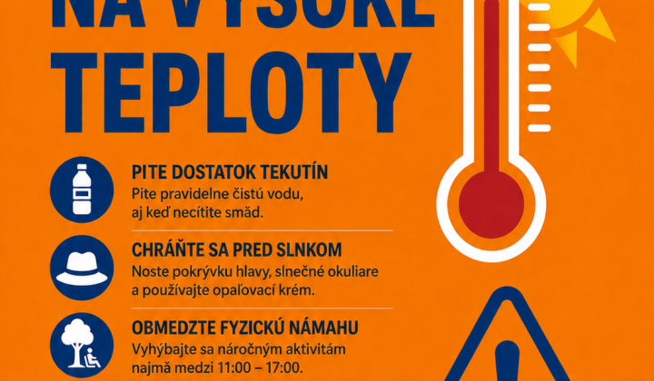 Fotka - Pozor !  Na vysoké teploty 